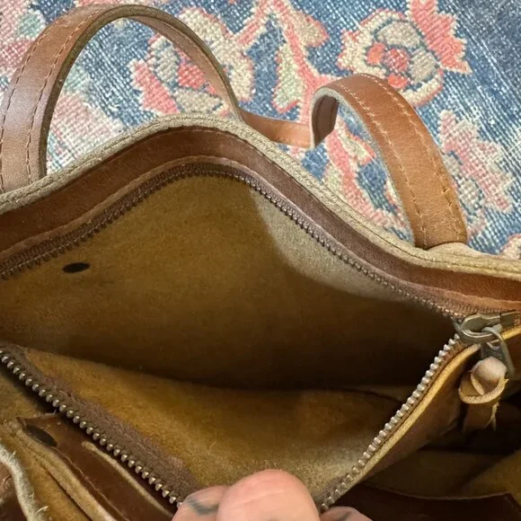 Leather Tote by Arc Of A Diver - Picture 6 of 10